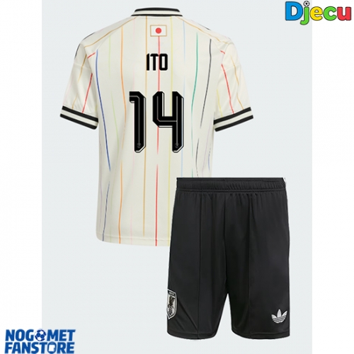 Japan Junya Ito #14 Gostujuci Dres za djecu SP 2026 Kratak Rukav (+ Kratke hlače)